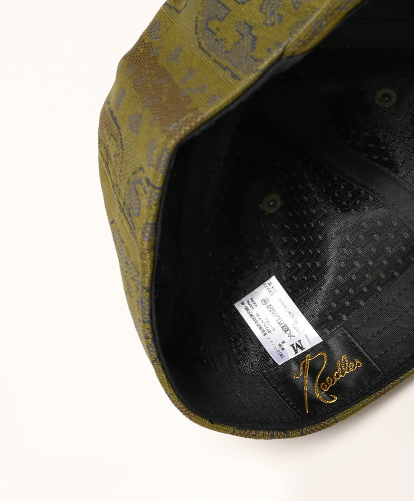 Baseball Cap - Poly Jacquard Olive/オリーブ L