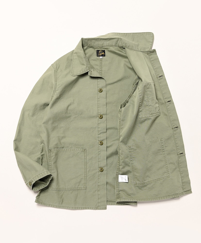 Coverall - Reversed Sateen Olive/オリーブ L(MEN)