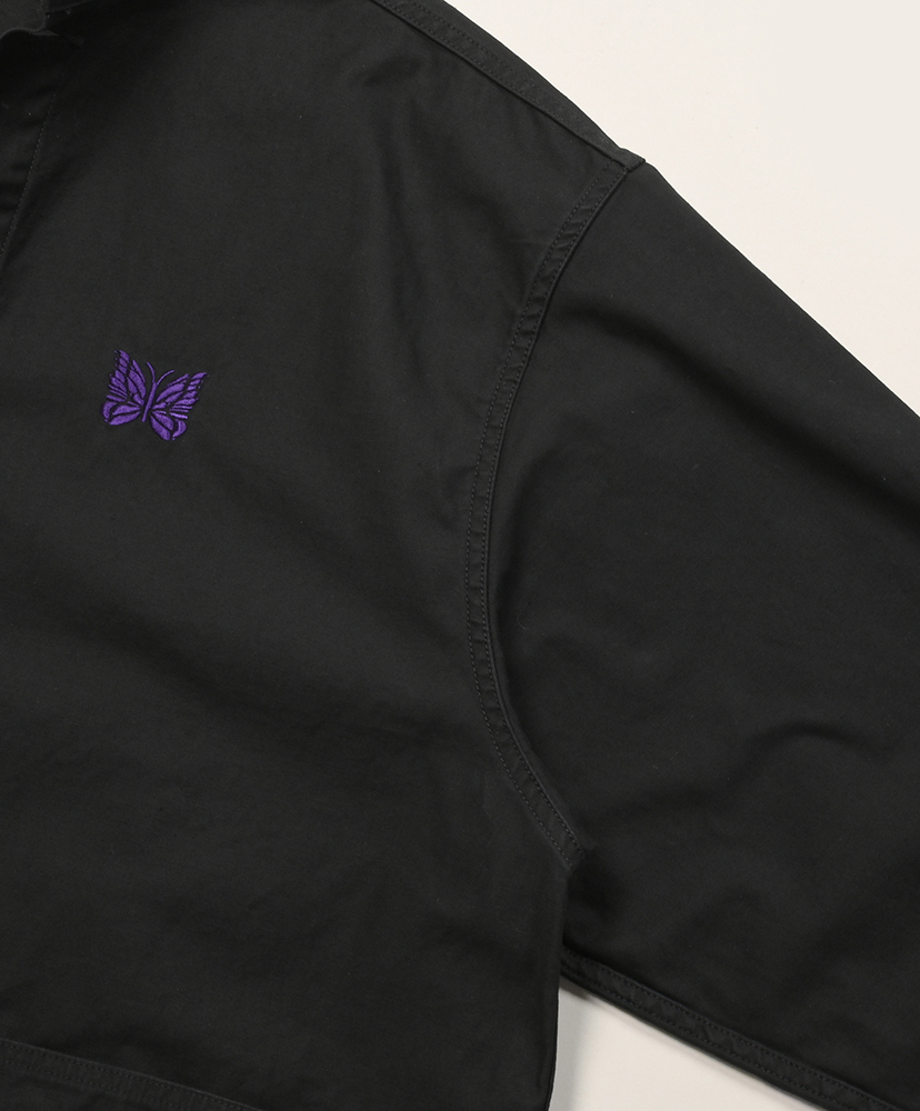 Army Shirt - Reversed Sateen Black/ブラック L(MEN)