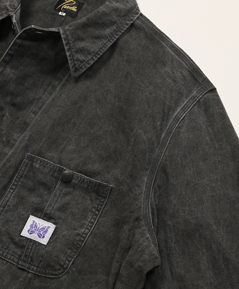 Coverall - C/L Canvas / Sumi Dye Black/ブラック L(MEN)