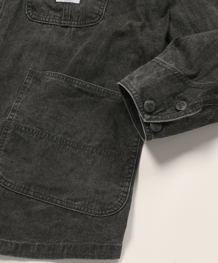 Coverall - C/L Canvas / Sumi Dye Black/ブラック L(MEN)