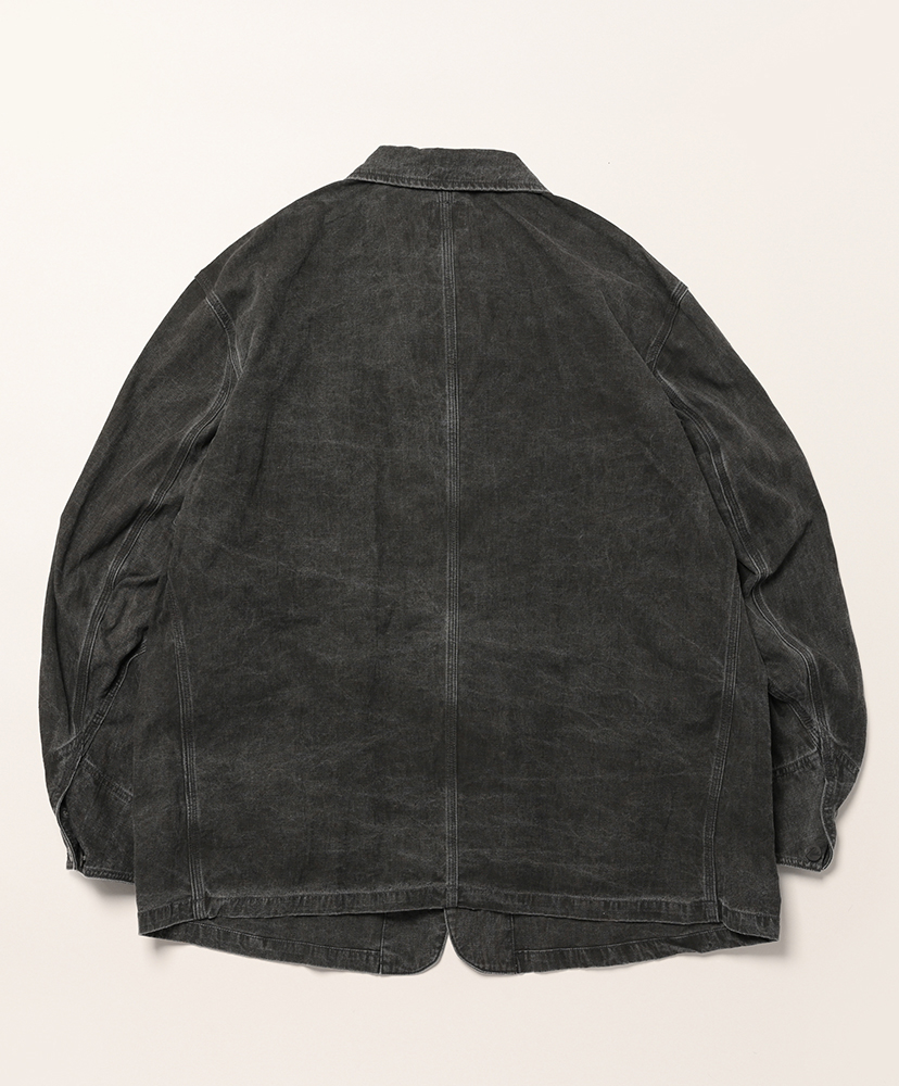 Coverall - C/L Canvas / Sumi Dye Black/ブラック L(MEN)