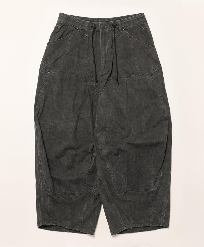 H.D. Apron Painter Pant - C/L Canvas / Sumi Dye Black/ブラック M(MEN)