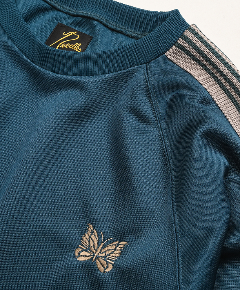 Track Crew Neck Shirt - Poly Smooth Green/グリーン L(MEN)