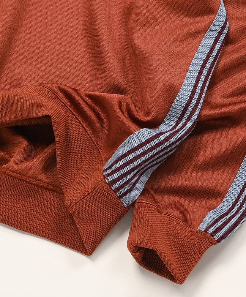 Track Crew Neck Shirt - Poly Smooth Rust/ラスト 1(WOMEN)