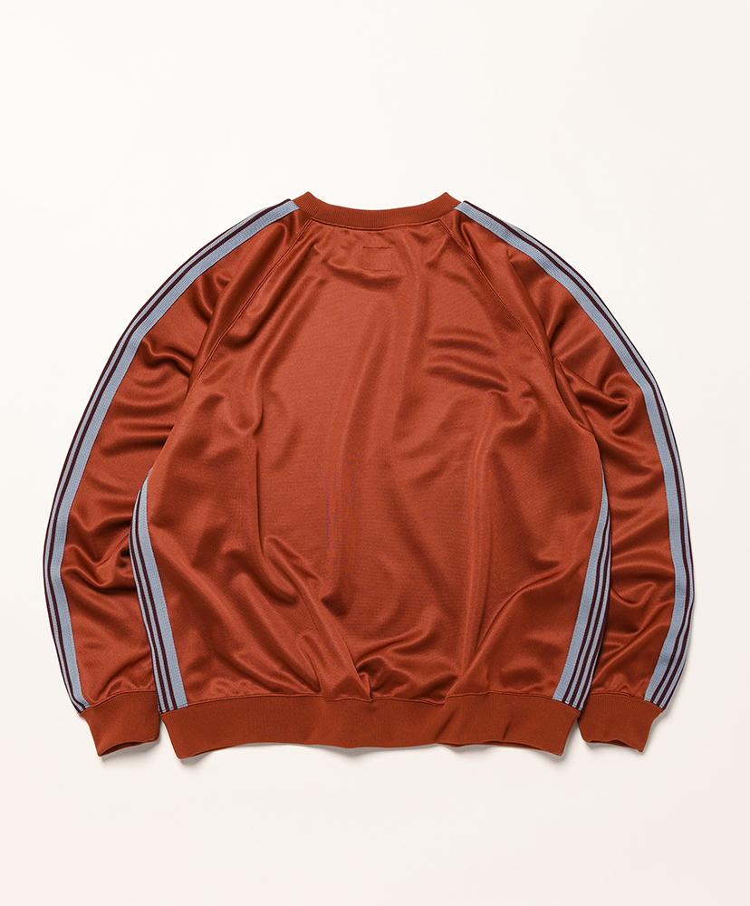Track Crew Neck Shirt - Poly Smooth Rust/ラスト 1(WOMEN)