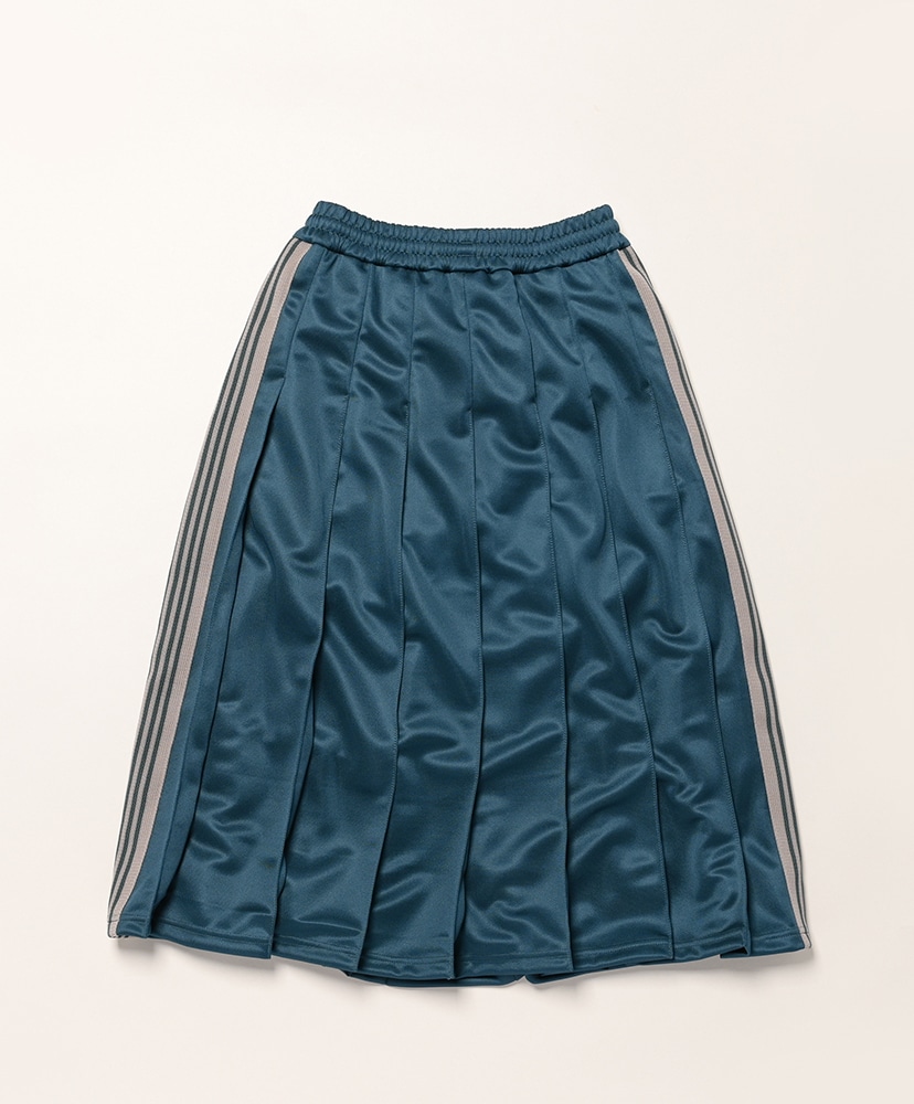 Pleated Track Skirt - Poly Smooth Green/グリーン 1(WOMEN)