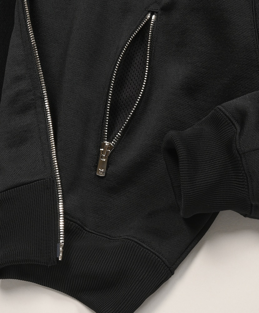 Dolman Sleeve Track Jacket - Bright Jersey Black/ブラック 1(WOMEN)