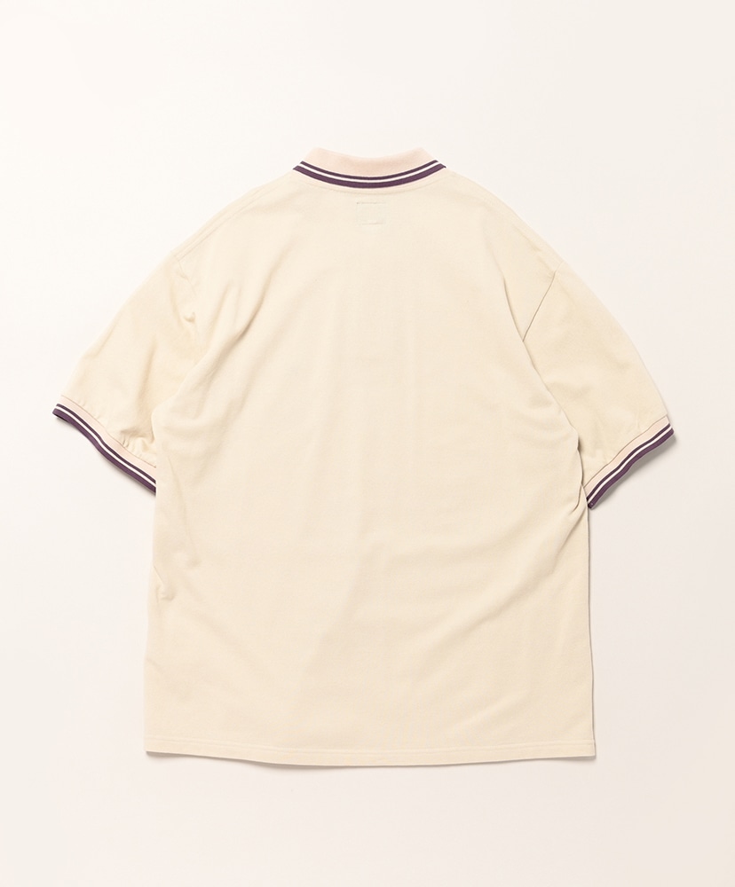 Shawl Collar Polo - Cotton Pique Beige/ベージュ L(MEN)