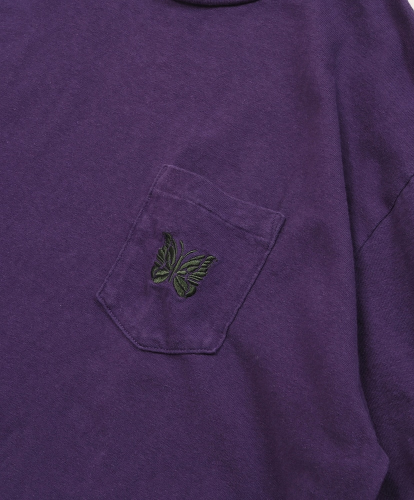 S/S Pocket Tee - Cotton Jersey Purple/パープル L(MEN)