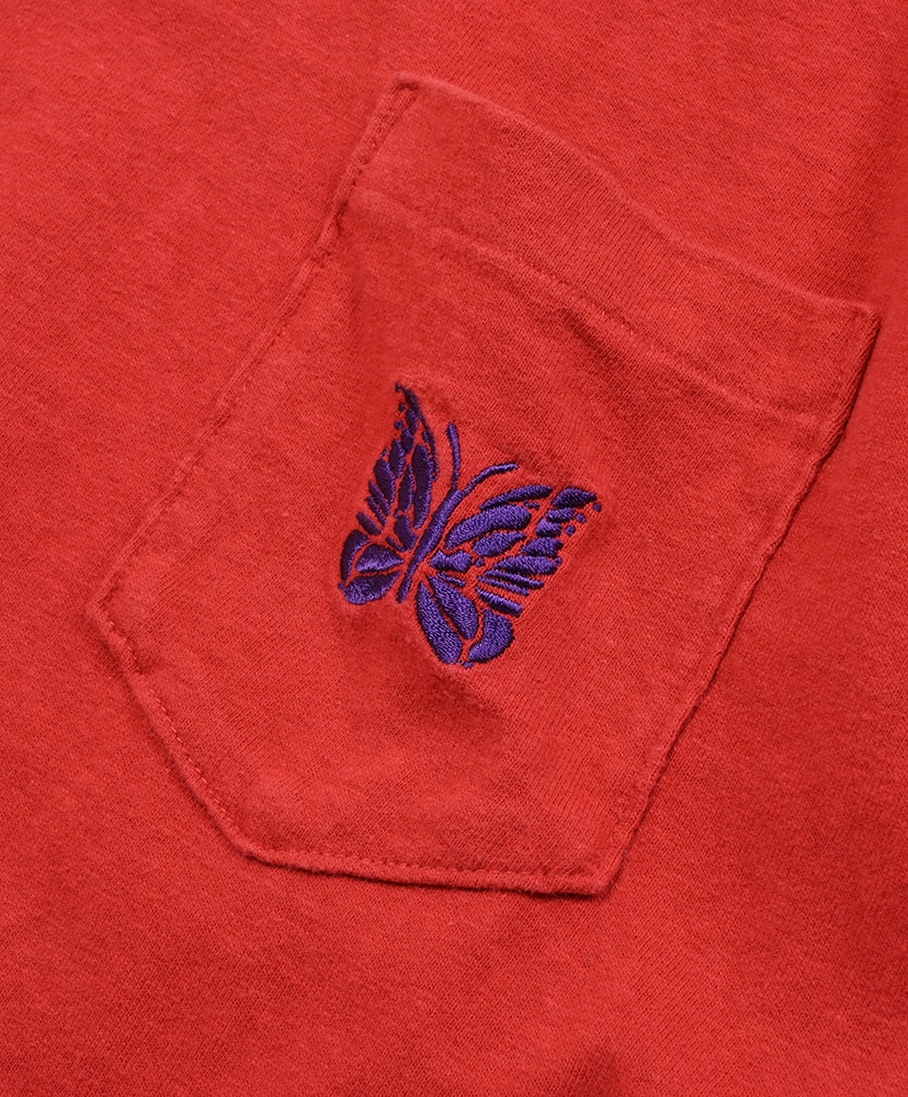 S/S Pocket Tee - Cotton Jersey Red/レッド L(MEN)