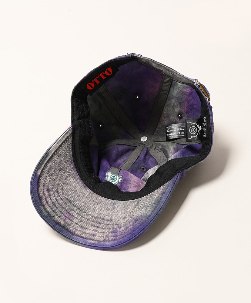 Strap Back Cap - Tie Dye Purple/パープル ONE