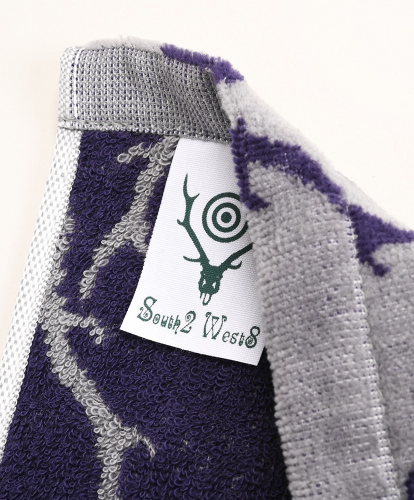 Wash Towel - Cotton Pile Jq. / Skull&Target Grey/グレー ONE