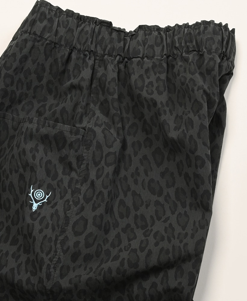 Army String Cropped Pant - C/N Poplin / Leopard Charcoal/チャコール L(MEN)