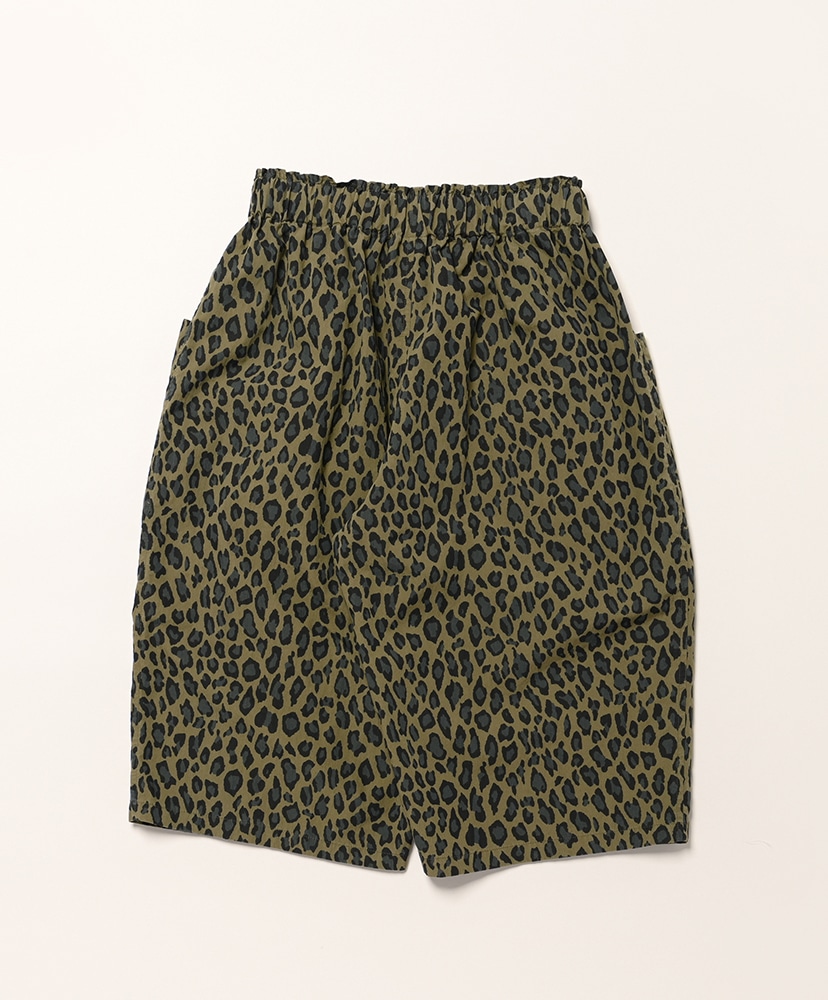 Army String Cropped Pant - C/N Poplin / Leopard Olive/オリーブ L(MEN)