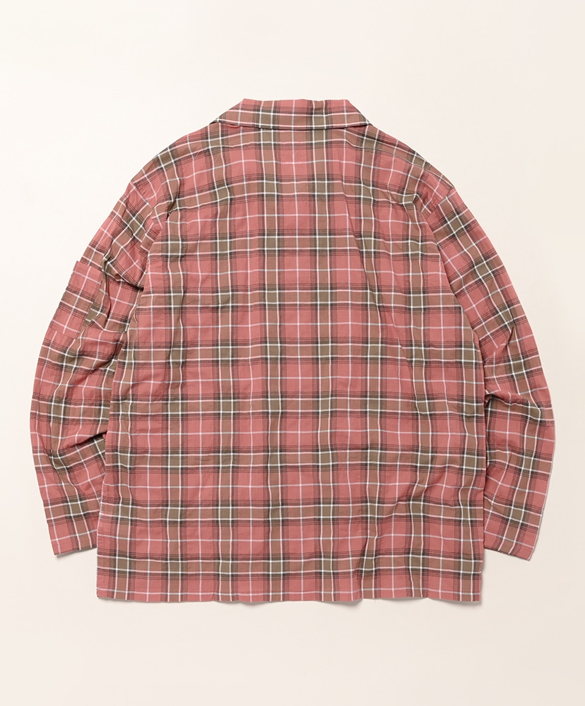 Ranger Shirt - Lawn Shirring / Plaid Red/レッド L(MEN)