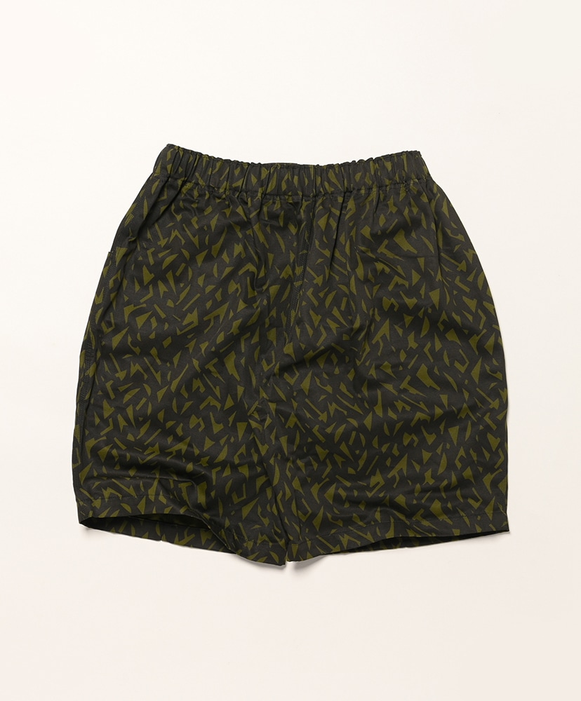 Belted C.S. Short - Cotton Grosgrain / Printed Olive/オリーブ L(MEN)