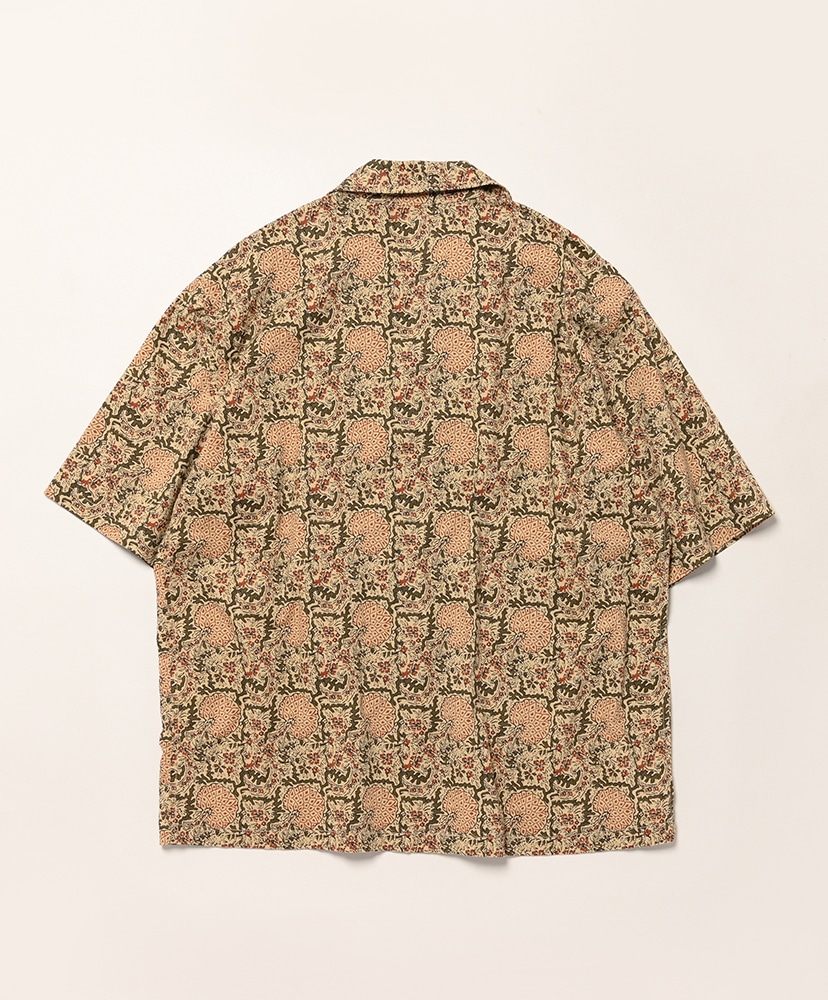 Cabana Shirt - Batik Printed Beige/ベージュ L(MEN)