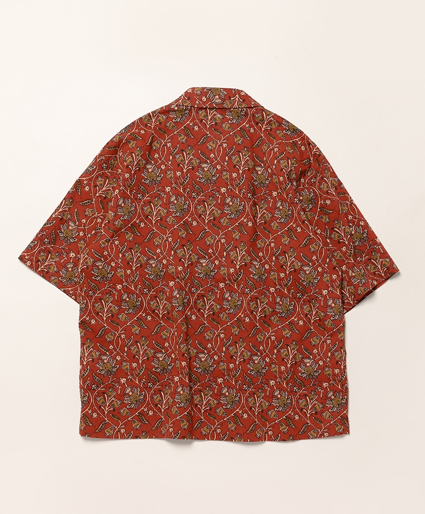 Cabana Shirt - Batik Printed Red/レッド L(MEN)