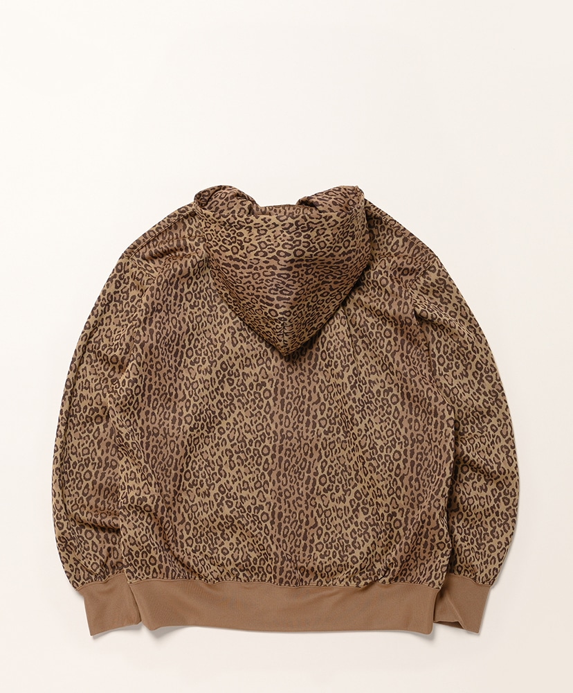 Trainer Hoody - Poly Jq. / Leopard Brown/ブラウン L(MEN)