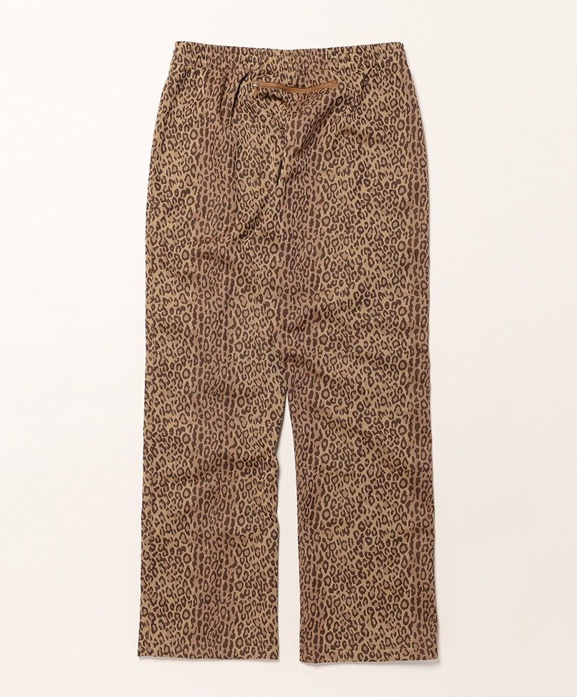 Trainer Pant - Poly Jq. / Leopard Brown/ブラウン L(MEN)