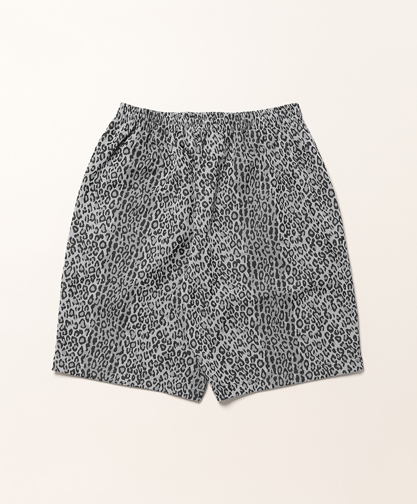 String C.S. Short - Poly Jq./Leopard Grey/グレー L(MEN)
