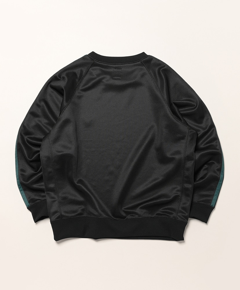 Trainer Crew Neck Shirt - Poly Smooth Black/ブラック L(MEN)