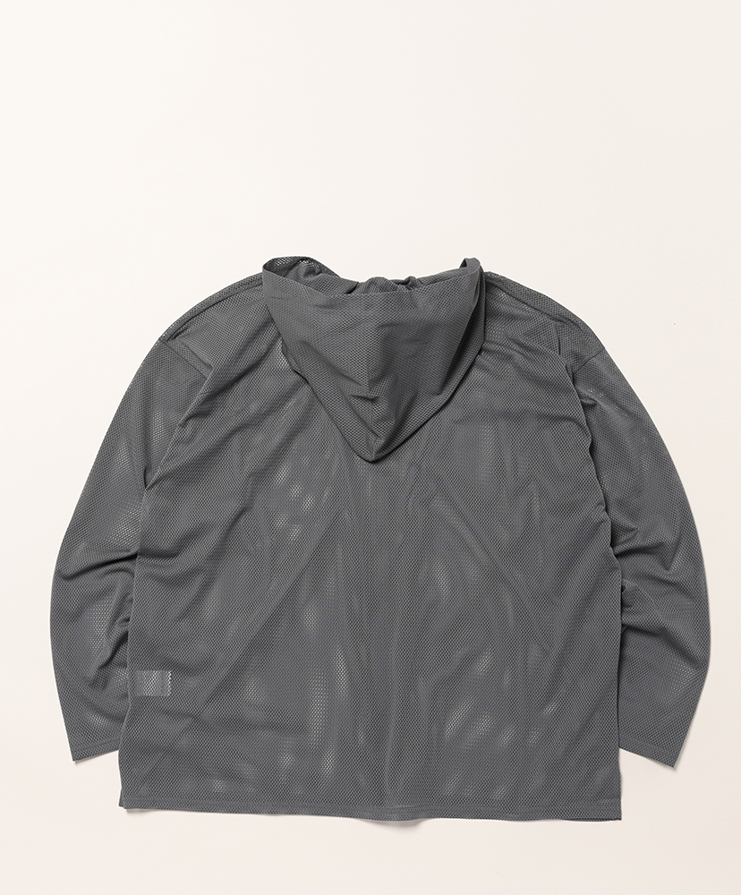 Zipped Hoody - Knit Mesh Grey/グレー L(MEN)