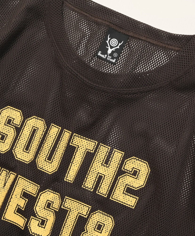 L/S Crew Neck Shirt - Knit Mesh / S2W8 Dk.Brown/ダークブラウン L(MEN)