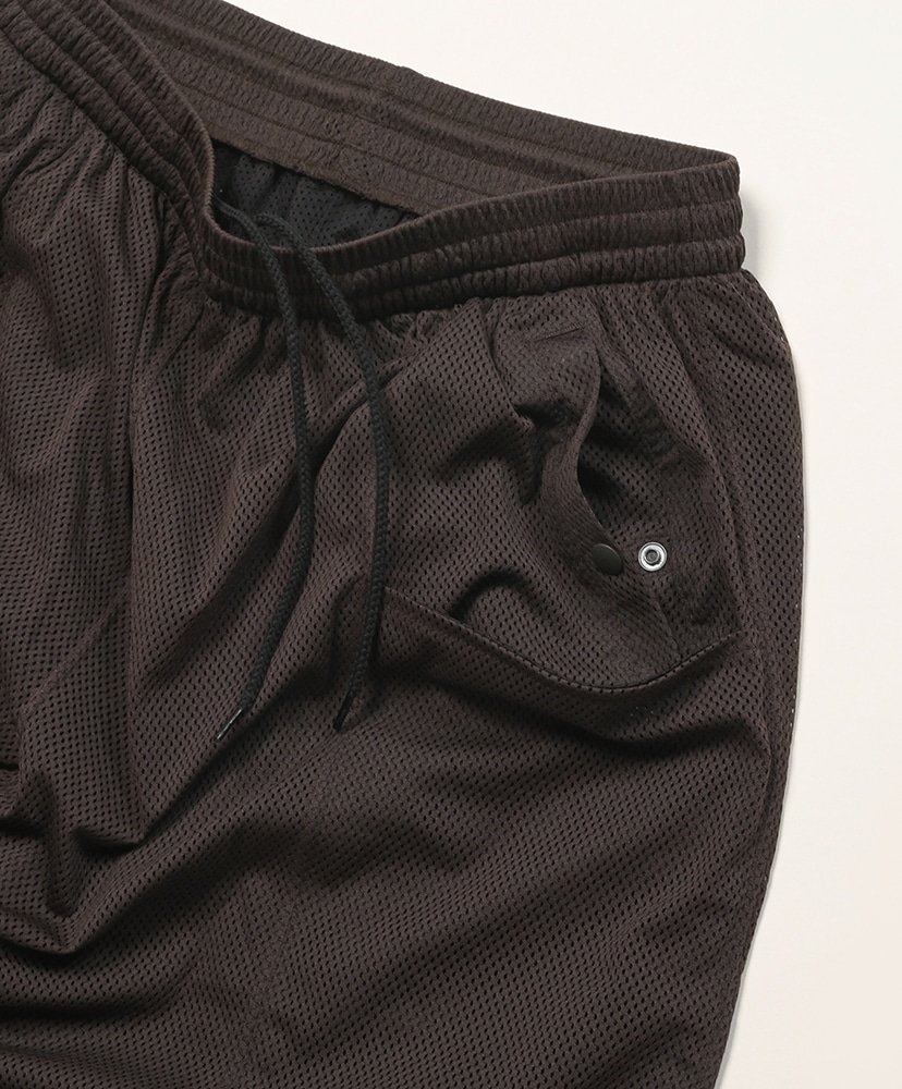 String C.S. Short - Knit Mesh Dk.Brown/ダークブラウン L(MEN)