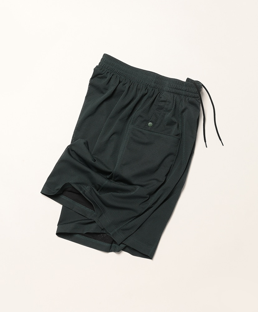 String C.S. Short - Knit Mesh Dk.Green/ダークグリーン L(MEN)