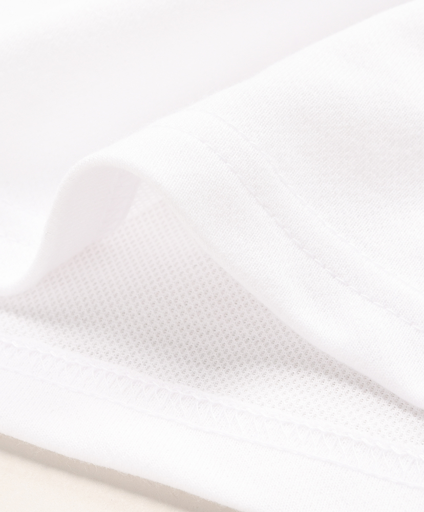 S/S Round Pocket Tee - Circle Horn White/ホワイト L(MEN)