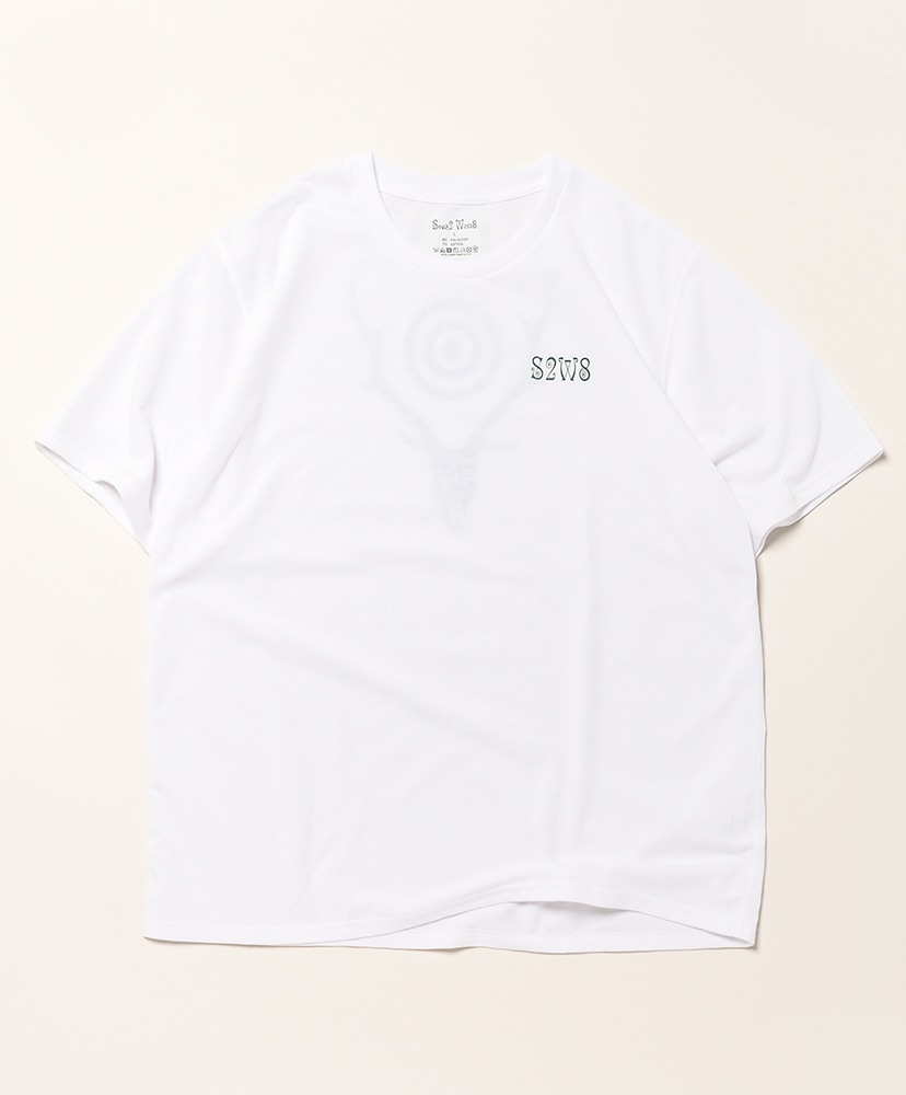 S/S Crew Neck Tee - Skull & Target White/ホワイト L(MEN)