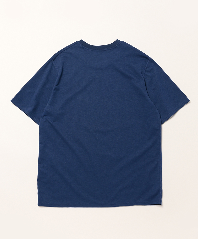 S/S Crew Neck Tee - Hydrologic Cycle Navy/ネイビー L(MEN)