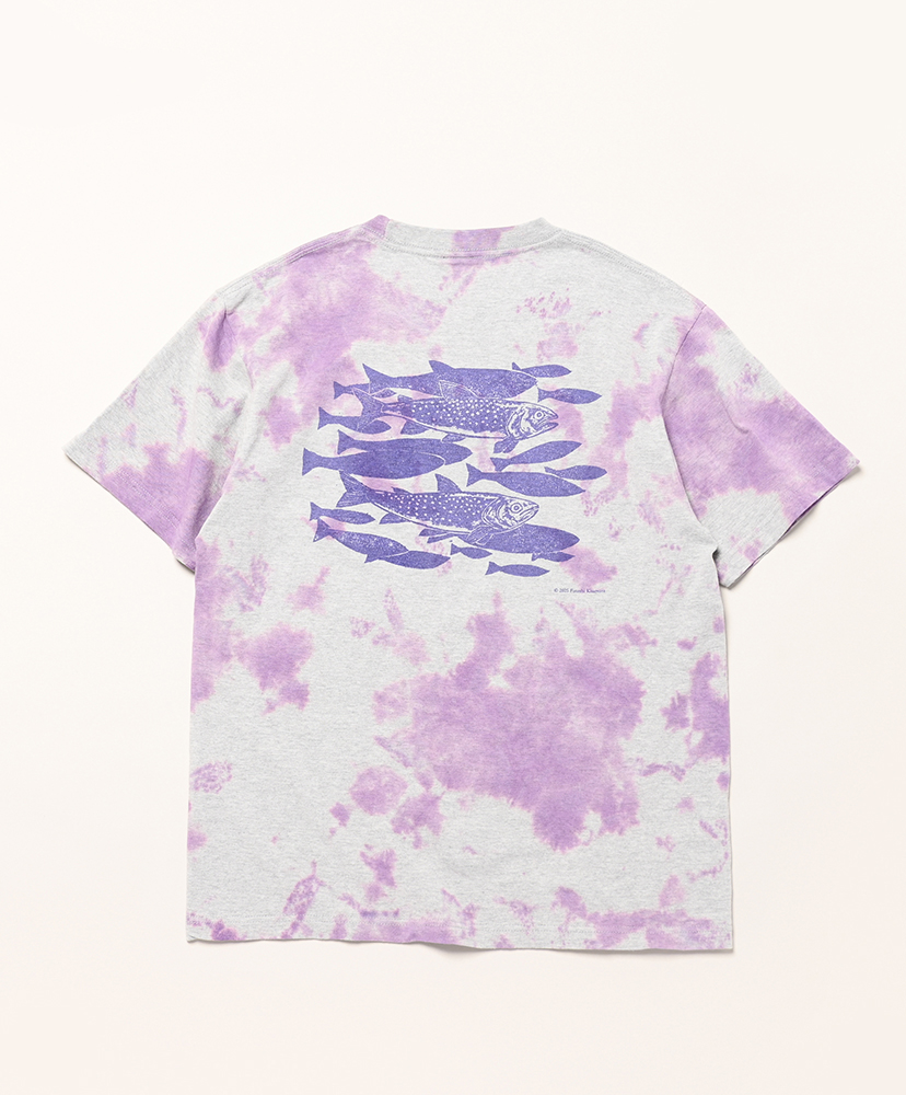 South2 West8 x F.KITAMURA S/S Tee - C/PE Jersey / Trout Purple/パープル L(MEN)