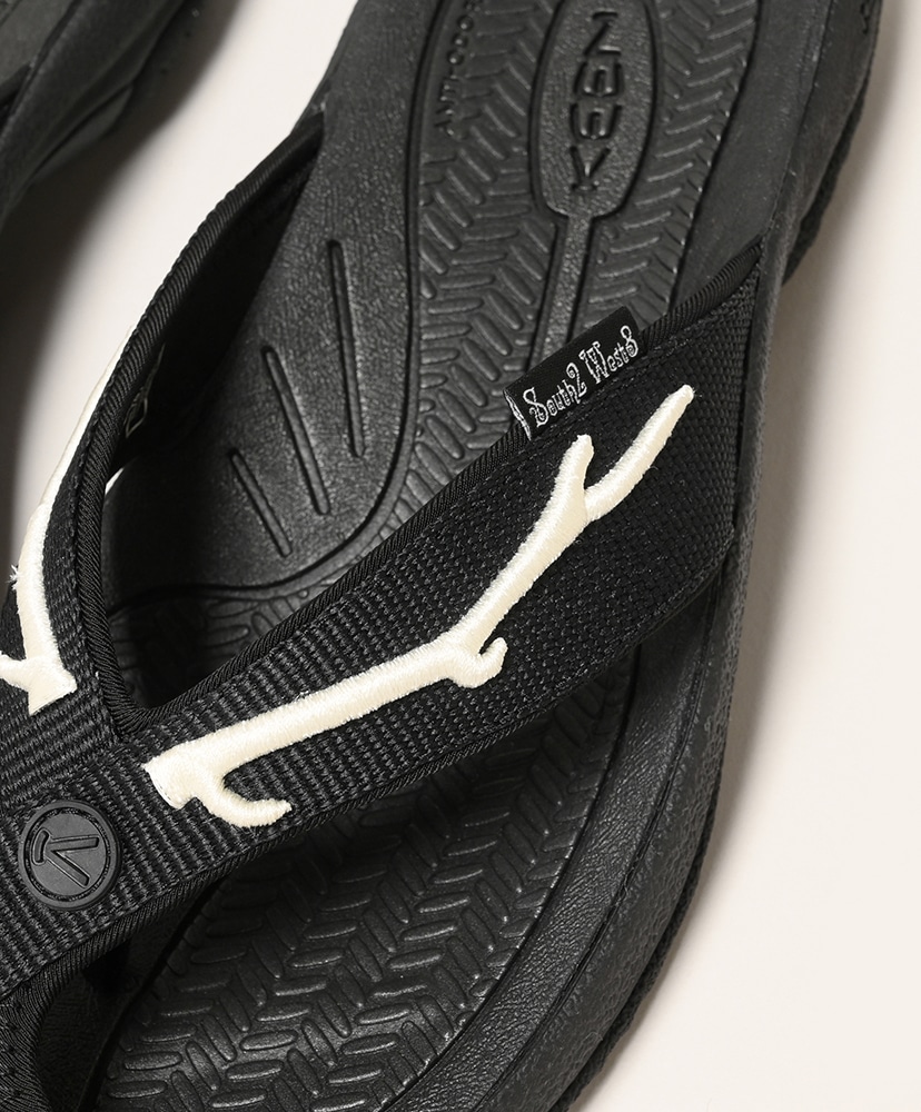 South2 West8 x KEEN WAIMEA H2 - Deer Horn Emb. Black/ブラック 25cm