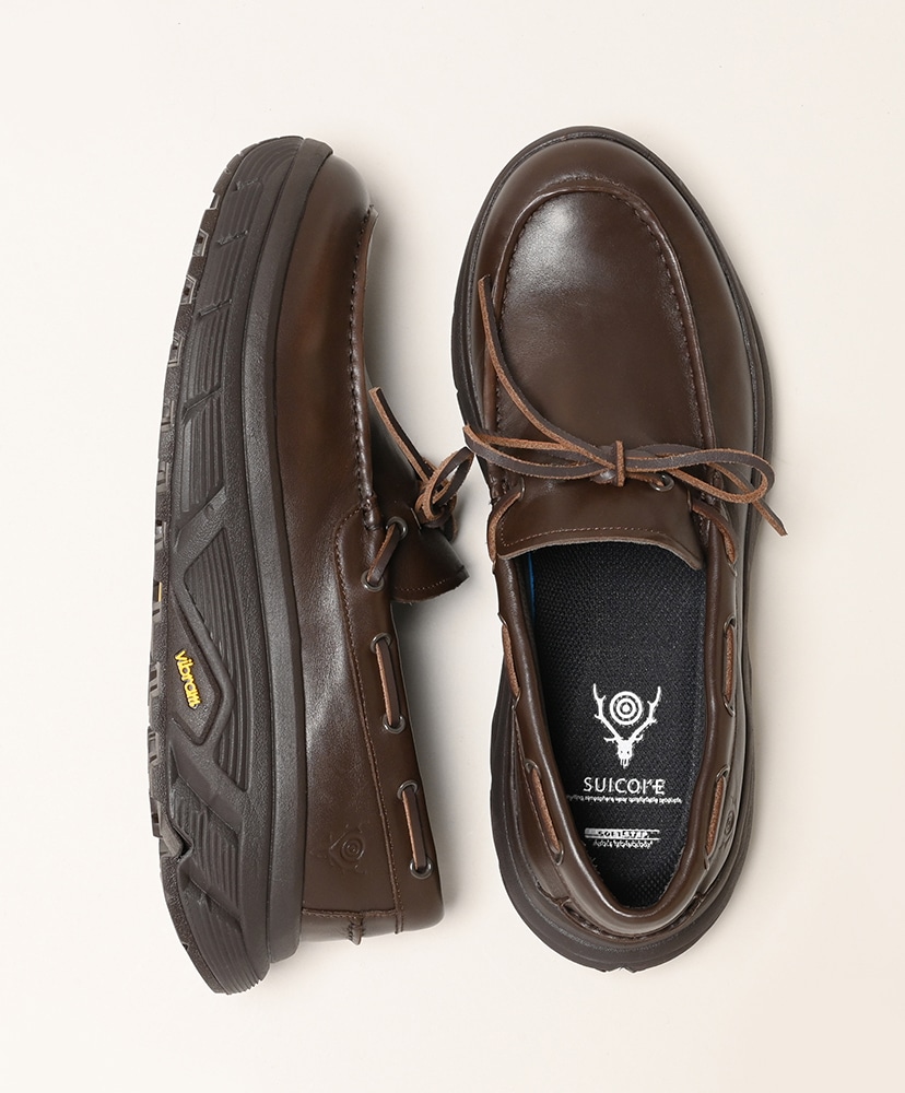 South2 West8 × SUICOKE Camp Moccasin - eVent Brown/ブラウン US10(28cm)