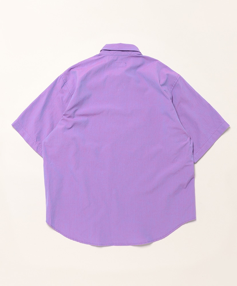 Spinnaker Shirt -  Cotton Iridescent Purple/パープル S(MEN)