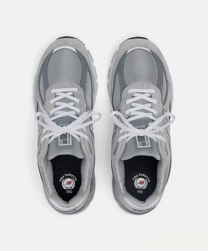 Made in USA 990v4 Core - GR4 Grey with GREY 006 and WHITE 25cm