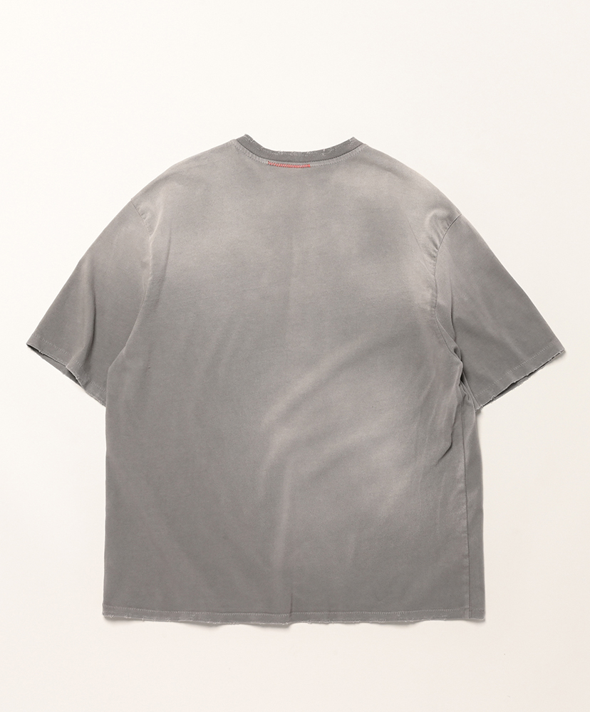 Oversize Crop T-Shirts Aged Taupe/トープ L(MEN)