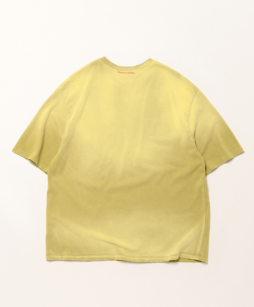 Oversize Crop T-Shirts Aged Wasabi/ワサビ L(MEN)
