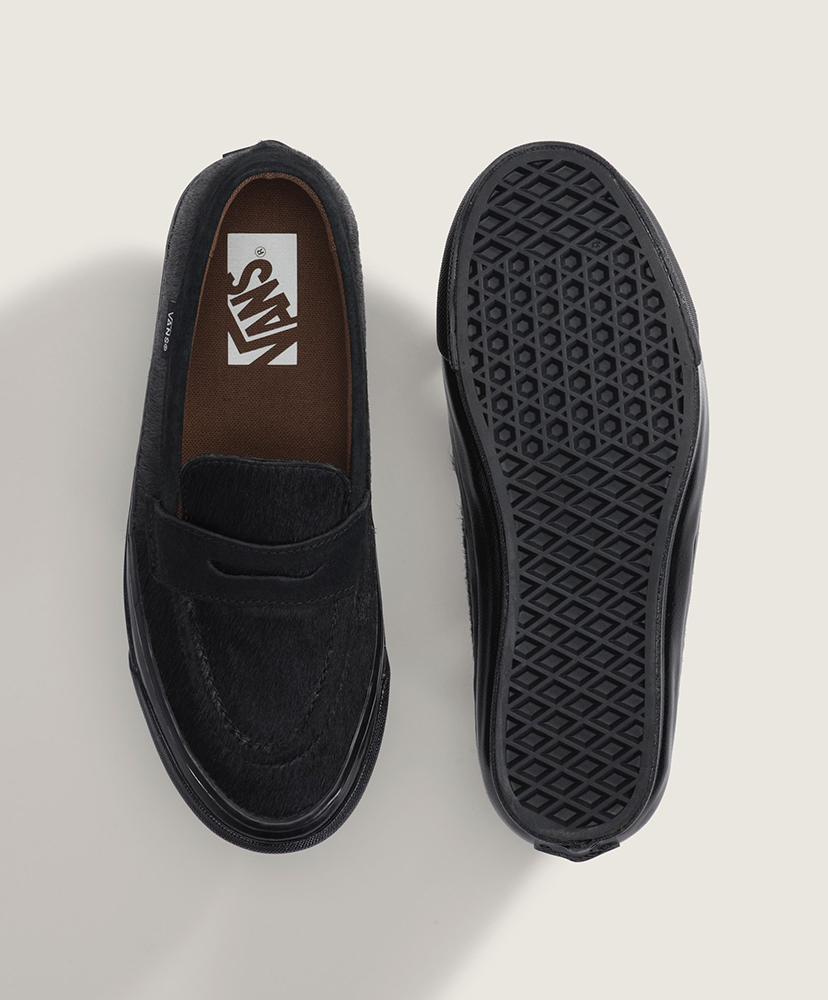 PREMIUM ローファー 53 ヘアオンレザー Black/ブラック 28cm