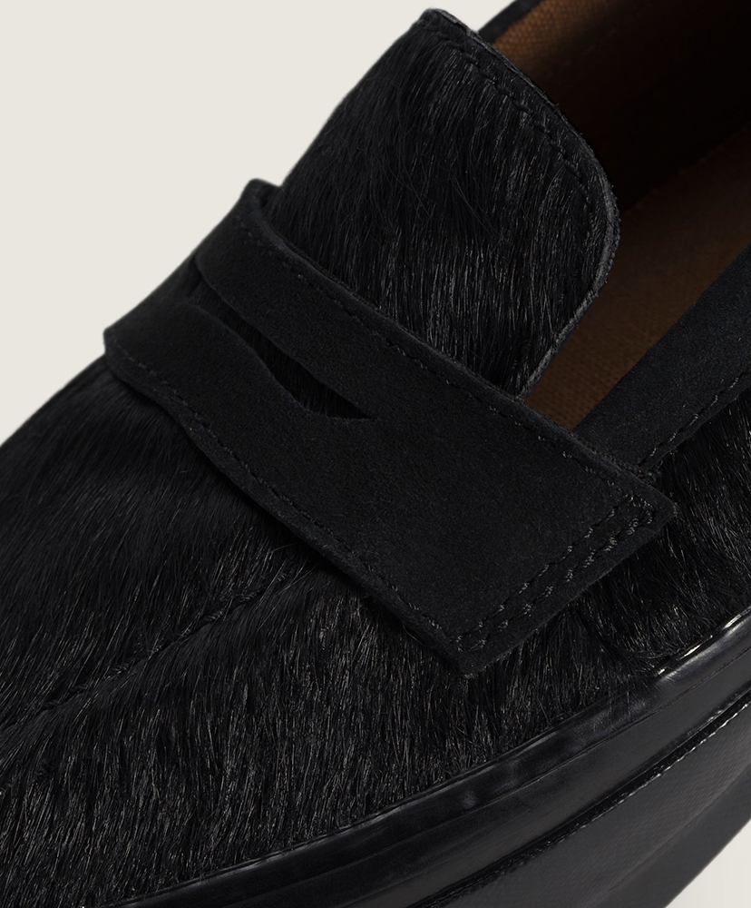 PREMIUM ローファー 53 ヘアオンレザー Black/ブラック 28cm