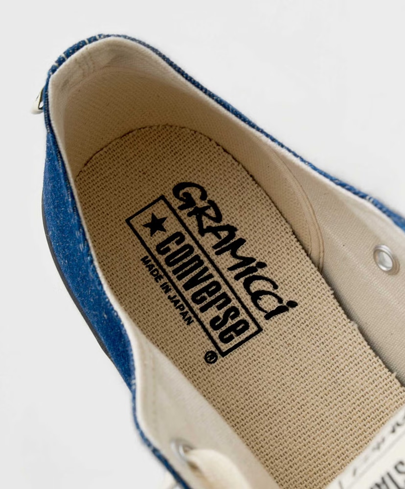 ALL STAR J HEMP DENIM OX / GRAMICCI Navy/ネイビー 26cm