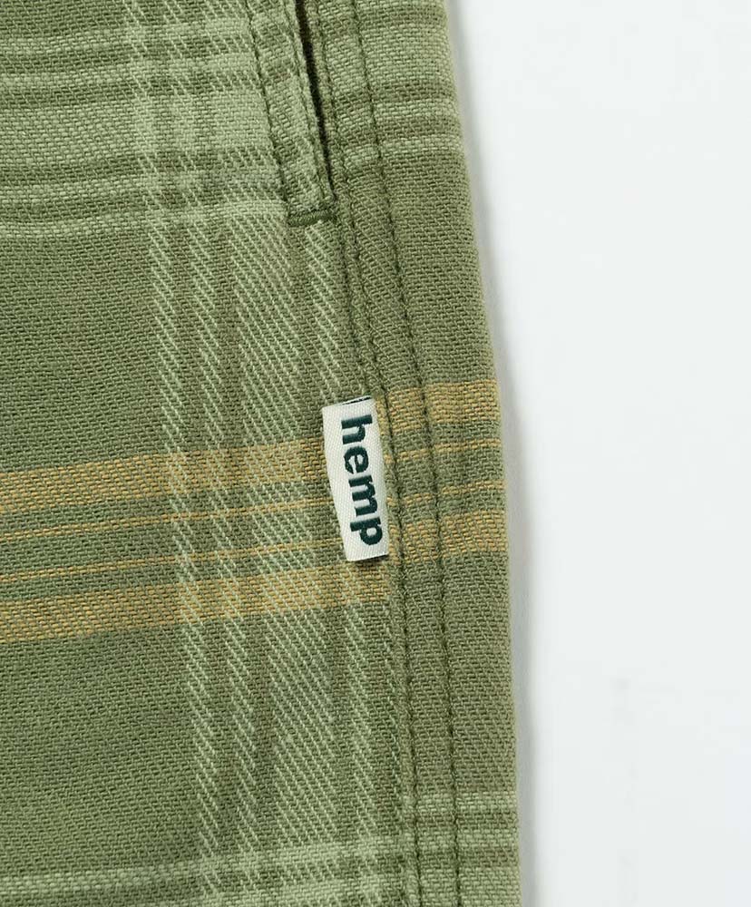 Hemp G-Short Plaid Plaid/プレイド L(MEN)