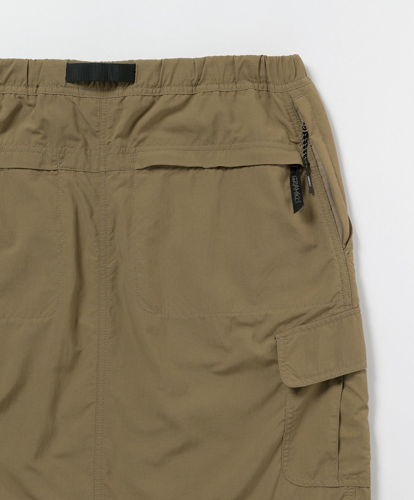 Convertible Cargo Skirt Khaki/カーキ L(WOMEN)