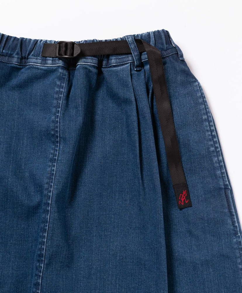 Stretch Denim Long Flare Skirt Dark Used/ダークユーズド M(WOMEN)