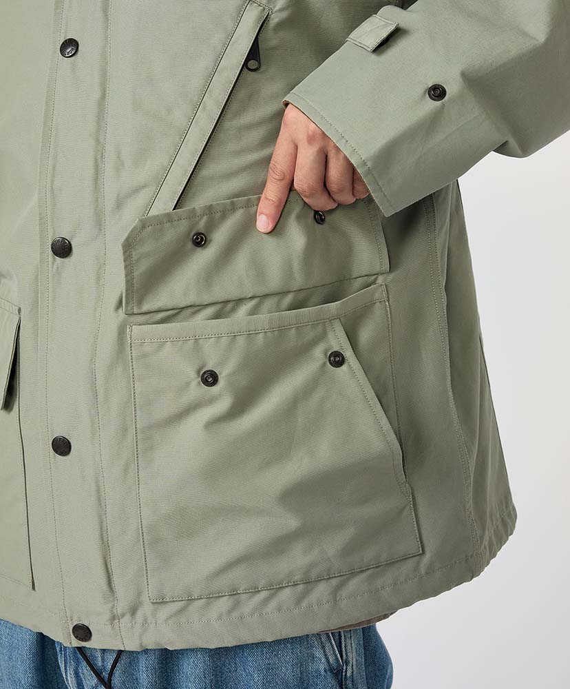 Double Peak Field Jacket LS/ライトセージ L(MEN)