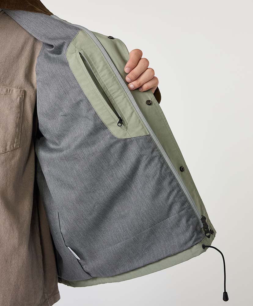 Double Peak Field Jacket LS/ライトセージ L(MEN)