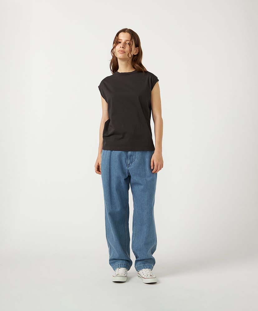 Denim Wide Tapered Field Pants IB/インディゴブリーチ 30(MEN)